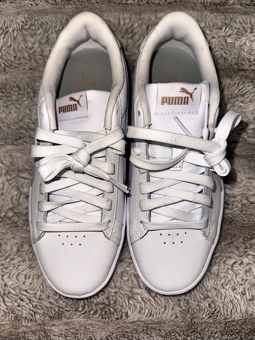 Puma Jada Renew White Gold White Sneakers Like New
